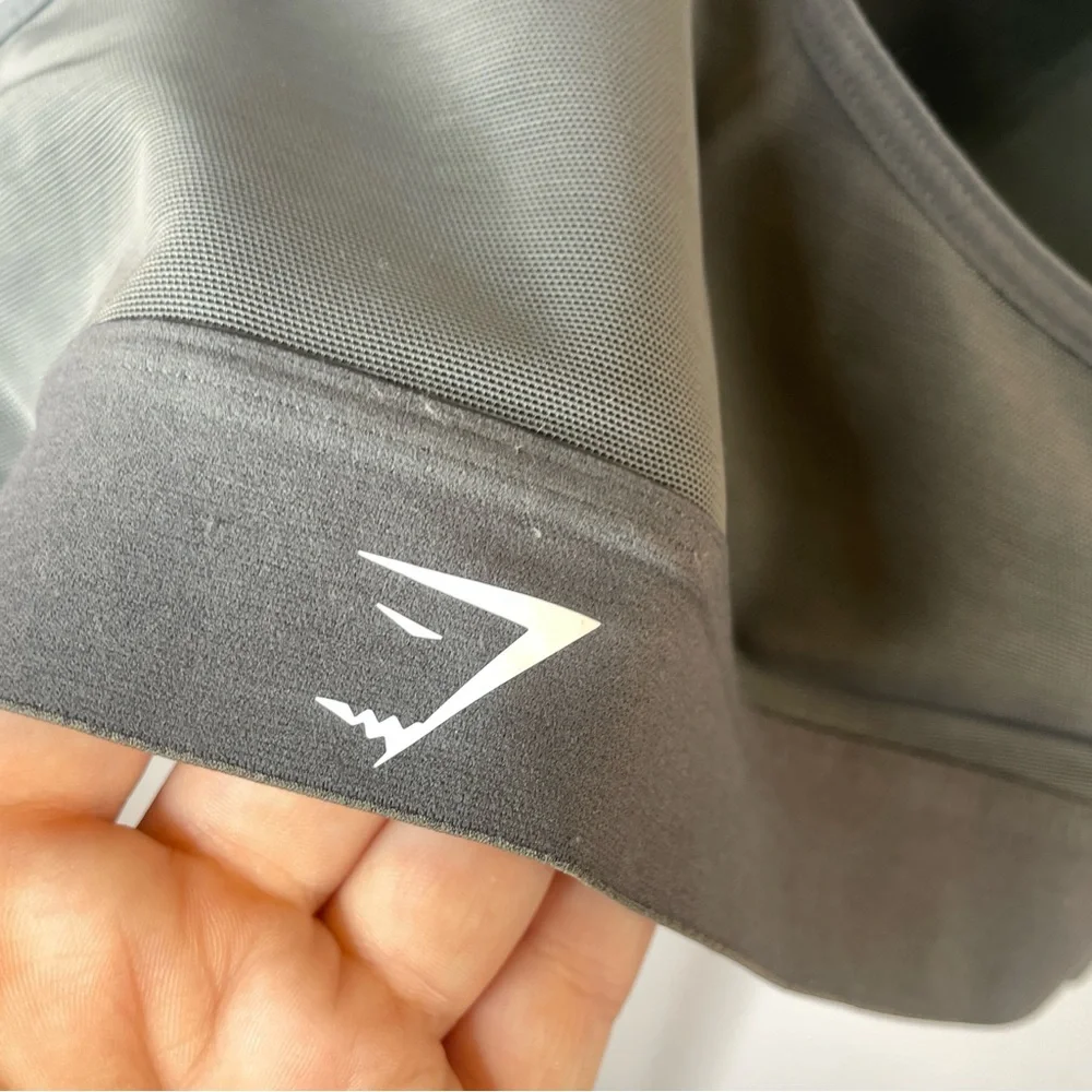 Gymshark | Lightweight High Support Sports Bra Dark Gray Size XL